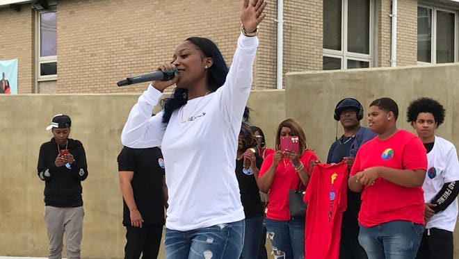 Poca performs at the Unity Concert Aug. 12 at Springwood Avenue Park in Asbury Park on the city's rebounding west side. The neighborhood is the future home of the Asbury J.A.M.S. project.