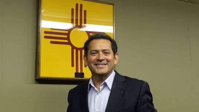 Lt. Gov. John Sanchez stopped by the Daily News on Thursday afternoon to discuss budget, education, military and immigration issues facing the State of New Mexico.