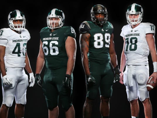 Check out the new MSU football uniforms