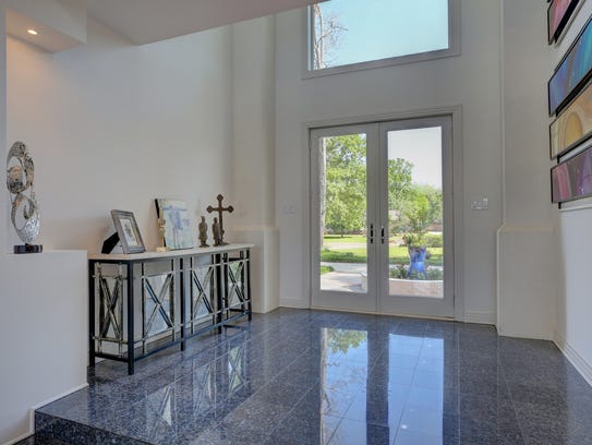 The formal entry is clean and sophisticated.