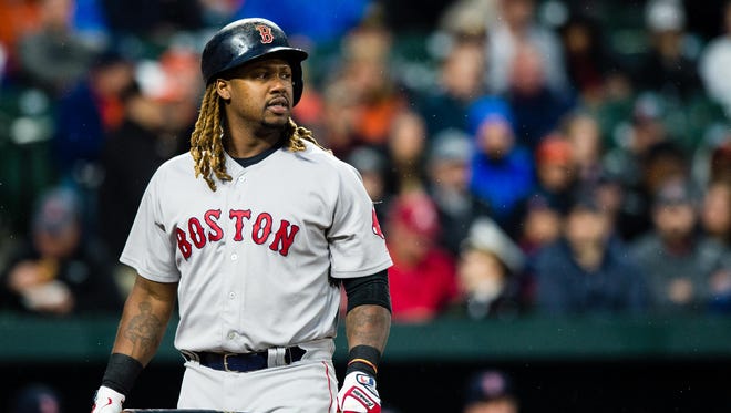 Hanley Ramirez is the Red Sox DH now that David Ortiz is retired.