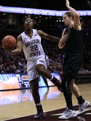 The Missouri State Lady Bears host  Mizzou at JQH Arena in Springfield on November 13, 2015.