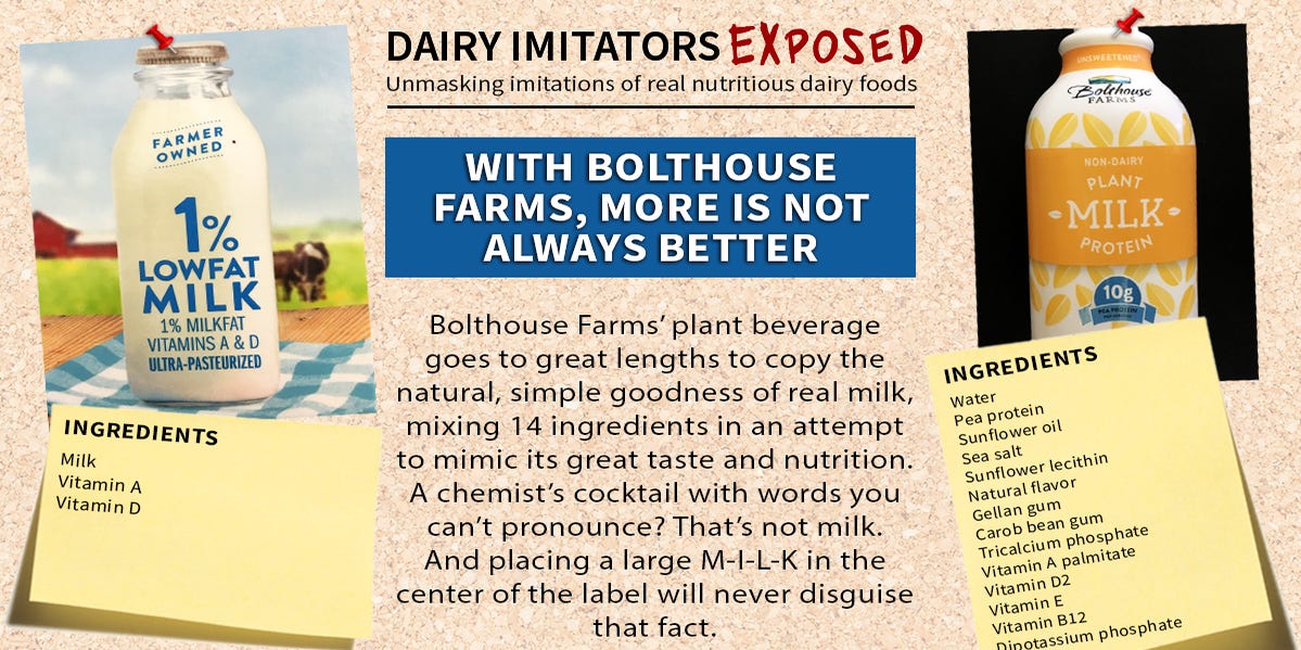 Other names for milk on food labels