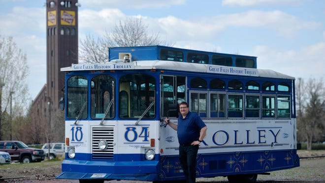 Aaron Kueffler recently purchased the Great Falls Historic Trolley.  He plans to continue the tours traditionally offered by the trolley and hopes to add new tours as well.