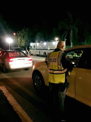 Oxnard police made eight DUI arrests at a checkpoint Friday night.