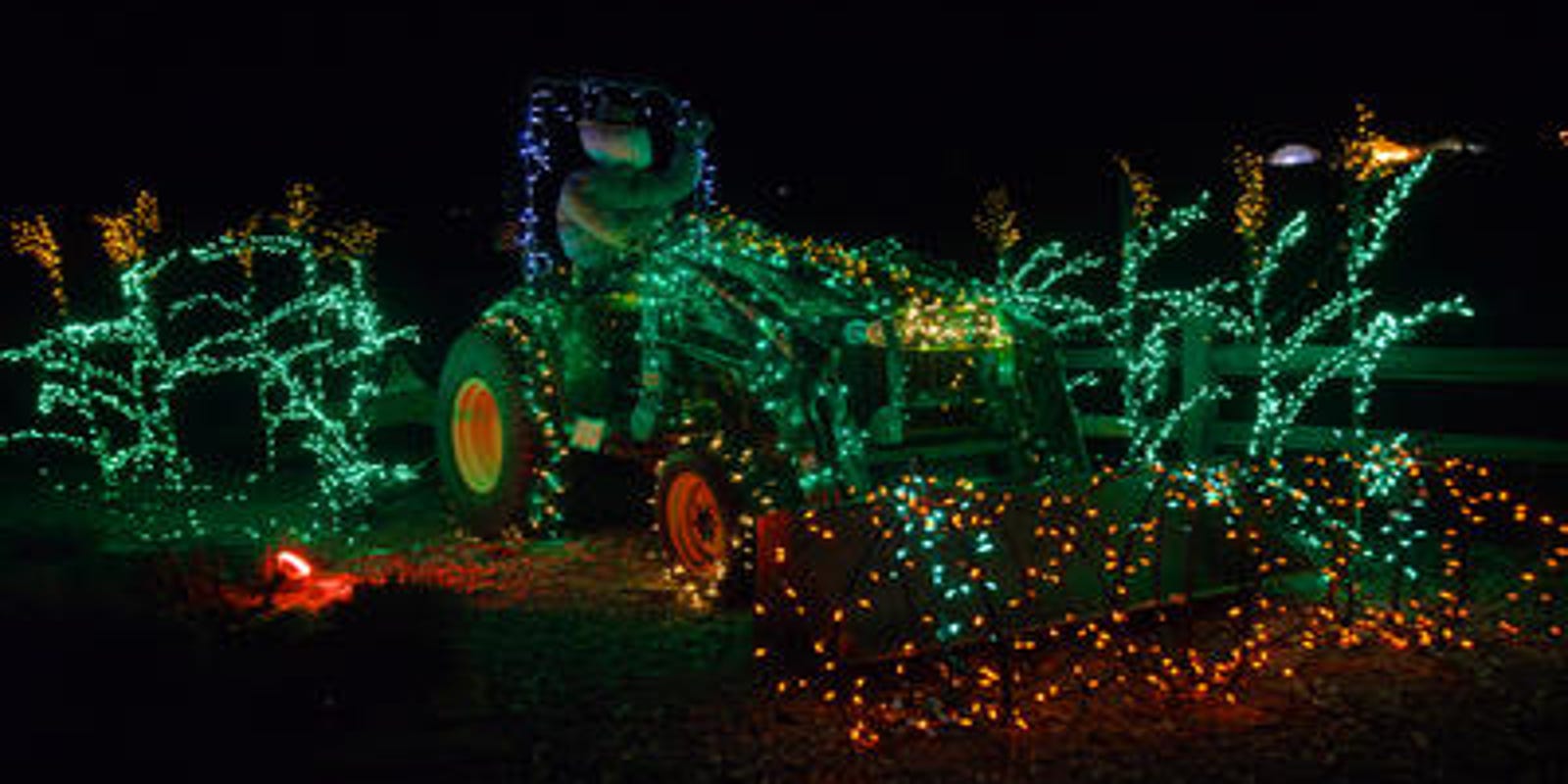 See The Gardens On Spring Creek Light Up For Holidays