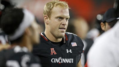 Quarterback Gunner Kiel and the Cincinnati Bearcats are trying to make up ground in the American Athletic Conference.