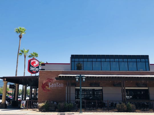 The exterior of SanTan Brewing Co. in downtown Chandler.