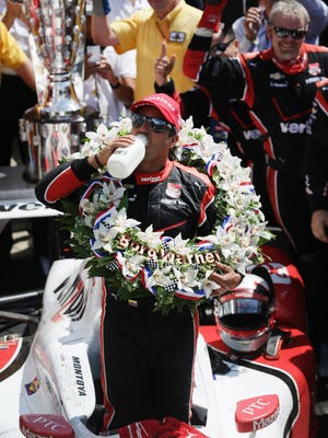 Juan Pablo Montoya won $2.4 million for Team Penske by winning the Indianapolis 500