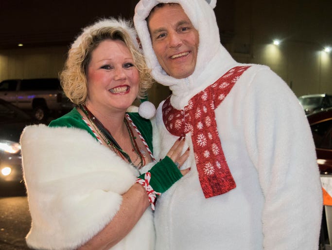 Ho Ho Ho! The annual Santa Crawl kicked off on Saturday,