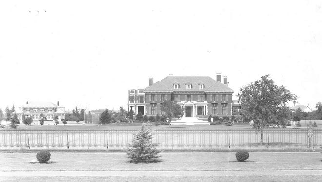 A TRN file photo of Weeks Mansion in late 1970s when it still stood on a large plot of land. The historic home is up for sale.