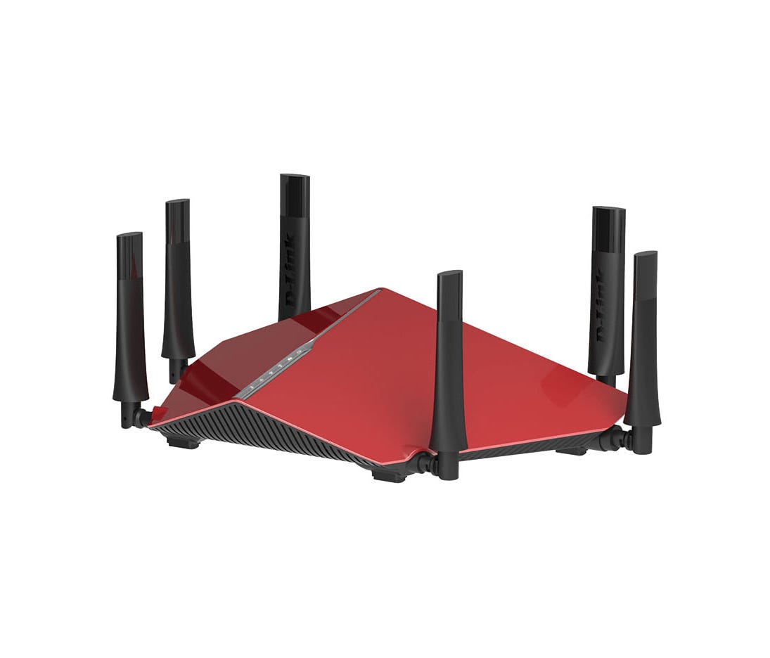 The D-Link Wireless AC3200 Tri-Band Gigabit Router. Fixing slow Wi-Fi can include investing in a new router or updating firmware.