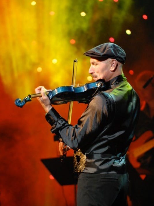 Violinist Doug Cameron plays Broadway Palm holiday show