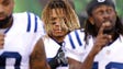 Indianapolis Colts linebacker Edwin Jackson (53) during