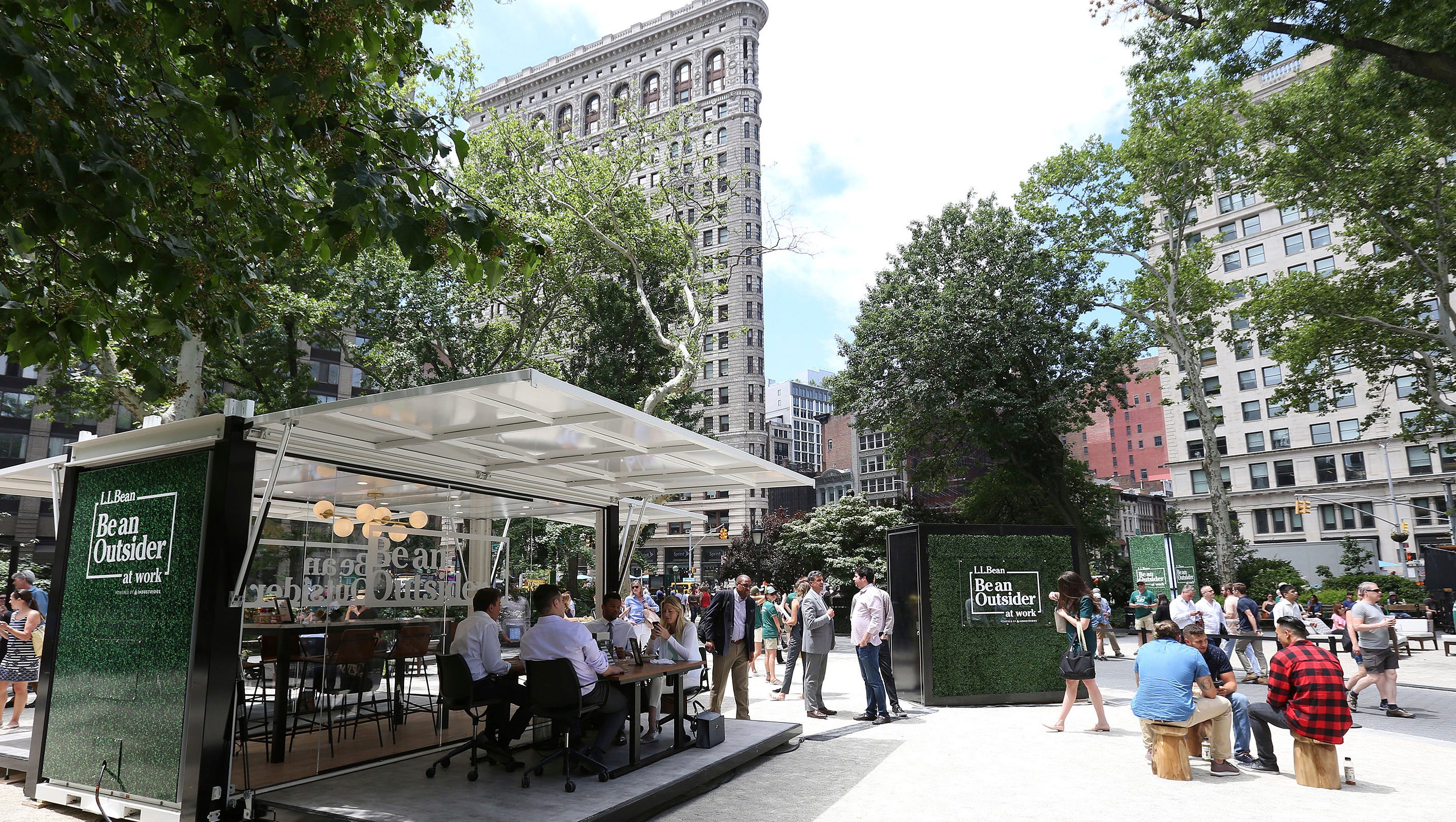 l l bean promotes office spaces for working outdoors office spaces for working outdoors