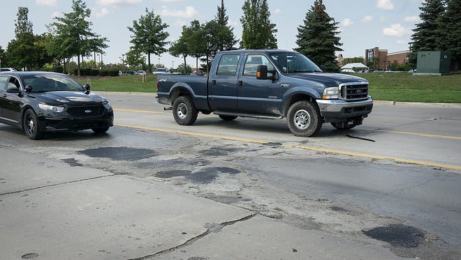 Canton police are reminding motorists that this stretch of Canton Center, from Michigan Avenue to north of Geddes, is closed to traffic for a road reconstruction project.