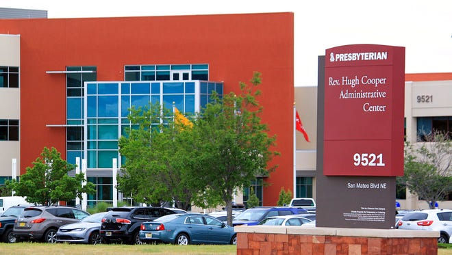 This May 18, 2016 file photo shows the Presbyterian Healthcare Services administrative center in Albuquerque, N.M. The Office of the Superintendent of Insurance said Monday, June 11, 2018, that five companies have applied to offer exchange plans for 2019, including the four companies that currently participate. New Mexico has sustained a competitive health insurance exchange as consumer options have dwindled across some other states.
