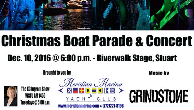 The Stuart Christmas Boat Parade is set for Dec. 10.