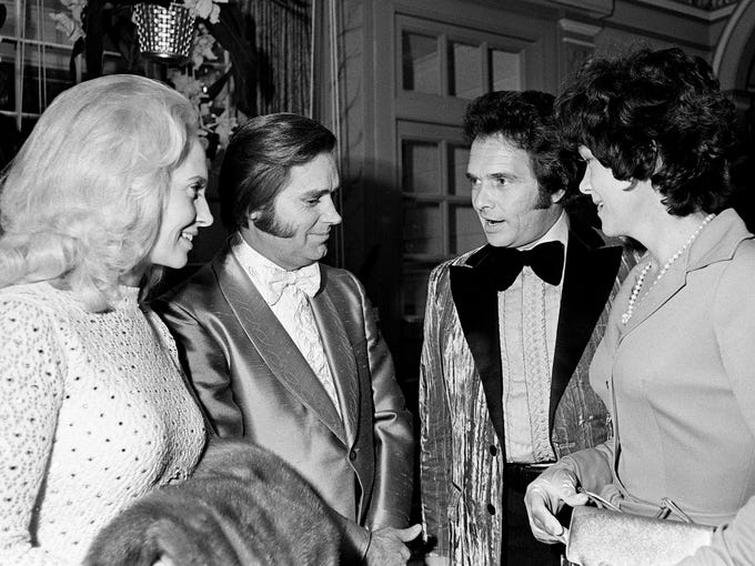 Merle Haggard over the years