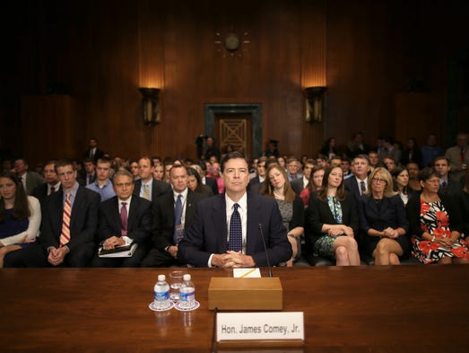 Comey prepares for his Senate Judiciary Committee confirmation