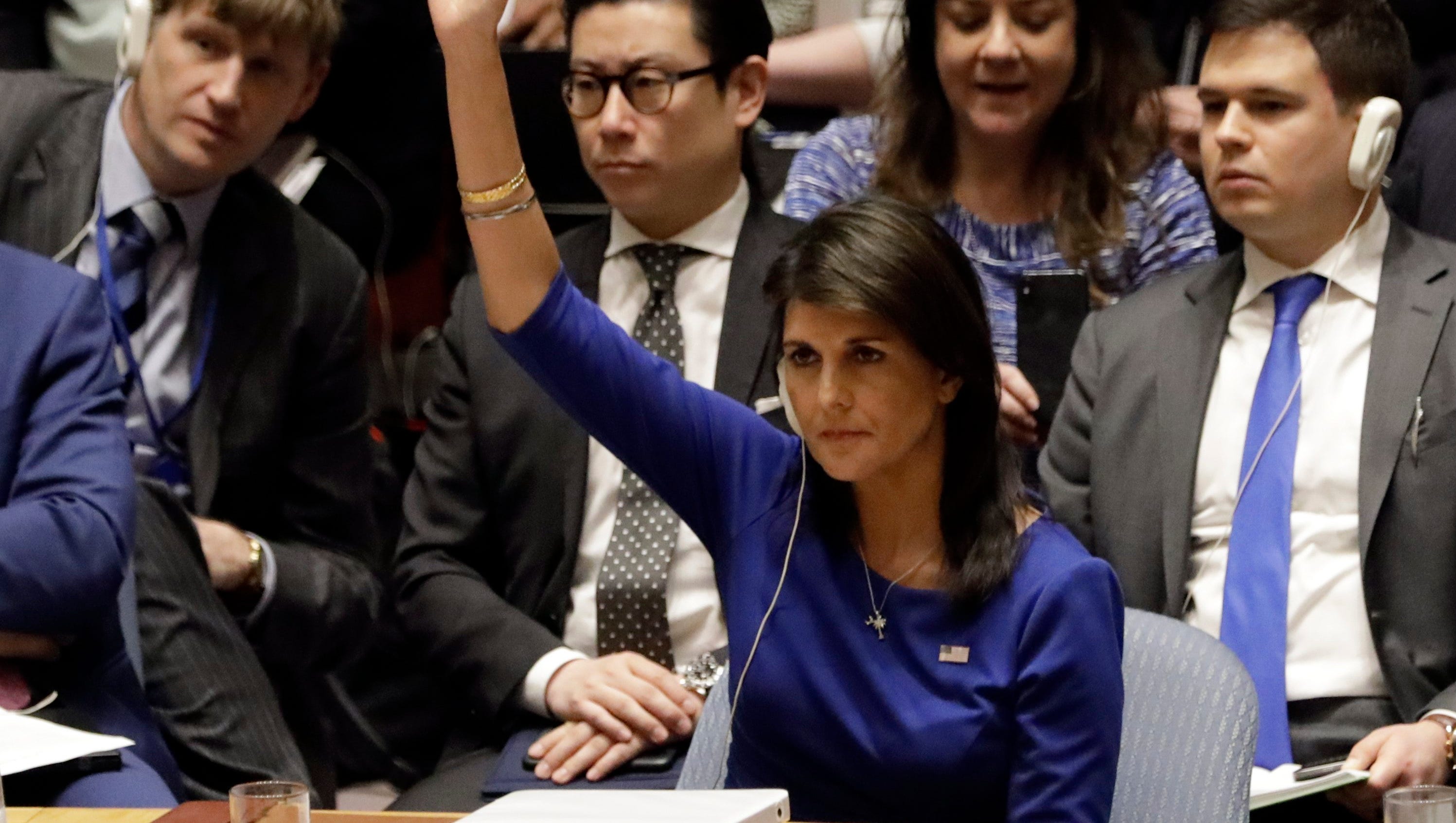Nikki Haley Says Russia Will Face New Sanctions Over Syria 