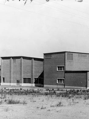 1951 photograph of West High School.