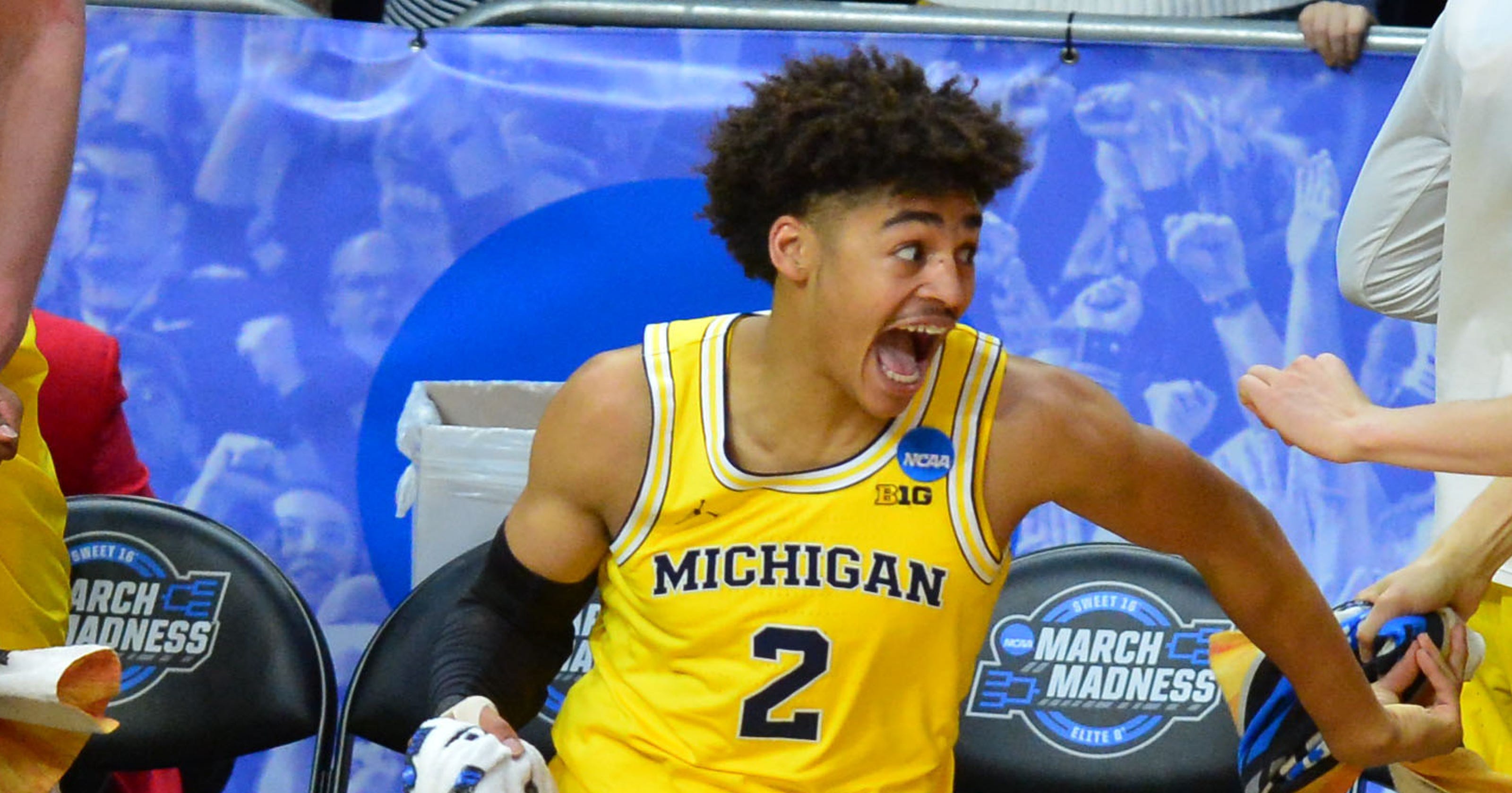 NCAA tournament: Michigan's Jordan Poole limited against ...