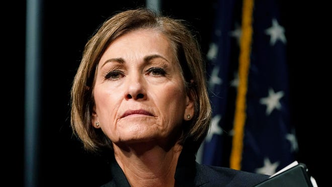 Donations to Iowa Gov. Kim Reynolds’ campaign are under scrutiny.