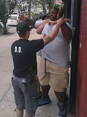 A 400- pound asthmatic Eric Garner died while being arrested by police in Staten Island on July 17.