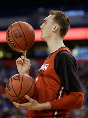 Wisconsin’s Sam Dekker has a knack for hitting big shots. He scored 12 points in the last 40 seconds of a high school title game and had a key three in this year’s NCAA tourney.