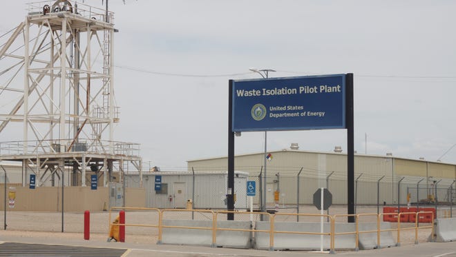 Low-level nuclear waste is permanently disposed of at the Waste Isolation Pilot Plant near Carlsbad, April 30, 2018 at WIPP.