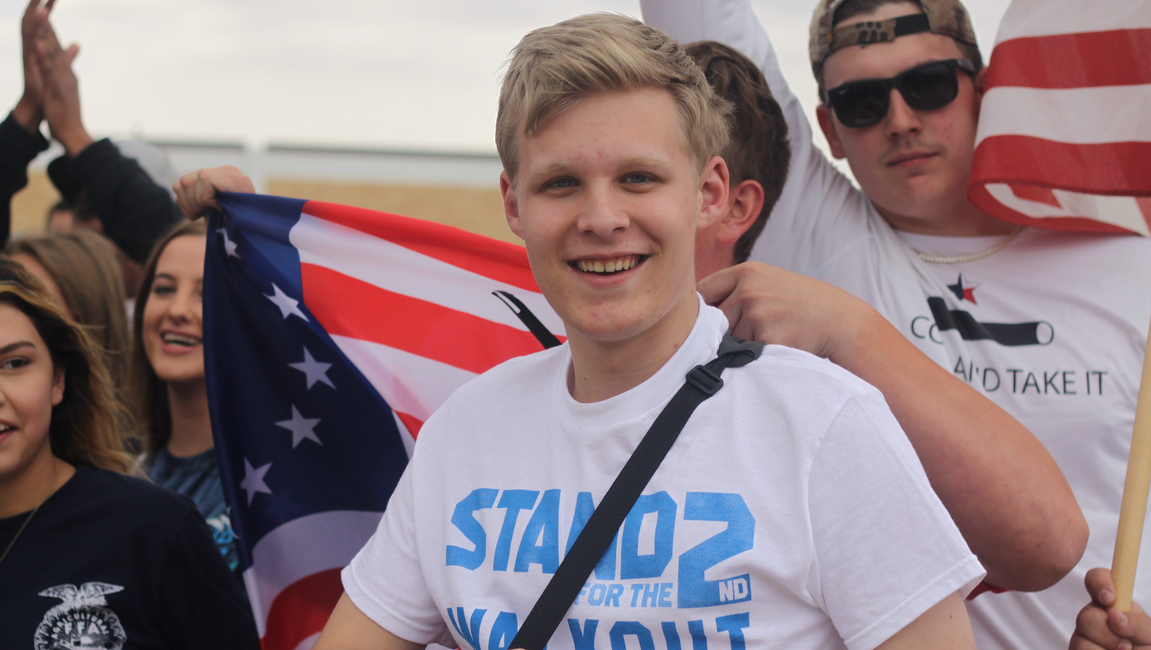 Carlsbad High student: Principal bullied him for pro-gun walkout