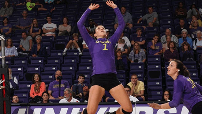Lipscomb University photo
Some in the Lipscomb volleyball program foresee greatness for Harrison graduate Kayla Ostrom.
Some in the Lipscomb volleyball program foresee greatness for Harrison graduate Kayla Ostrom.
