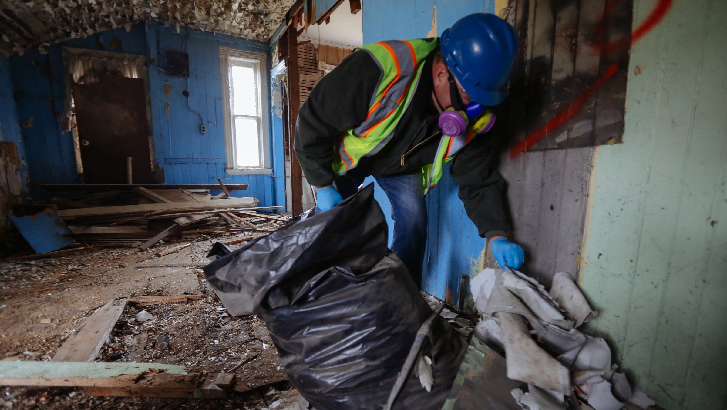 Asbestos abatement professionals