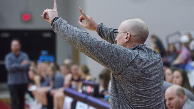 Brandon Valley girls' basketball coach Mark Stadem has the Lynx ranked No. 1 in the state.