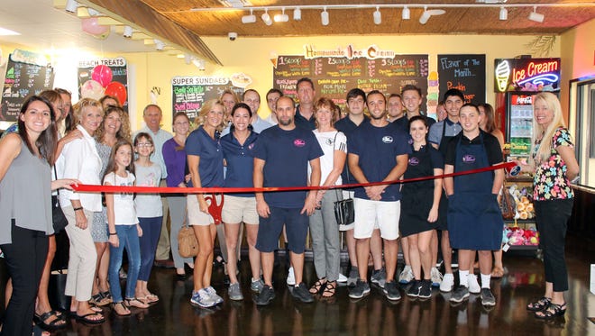 The Bonita Springs Area Chamber of Commerce held a ribbon cutting for Sweet Melissa’s Ice Cream Shoppe on Oct. 27, celebrating the grand opening of the new business. It is located at 4445 Bonita Beach Road, Suite #1544.