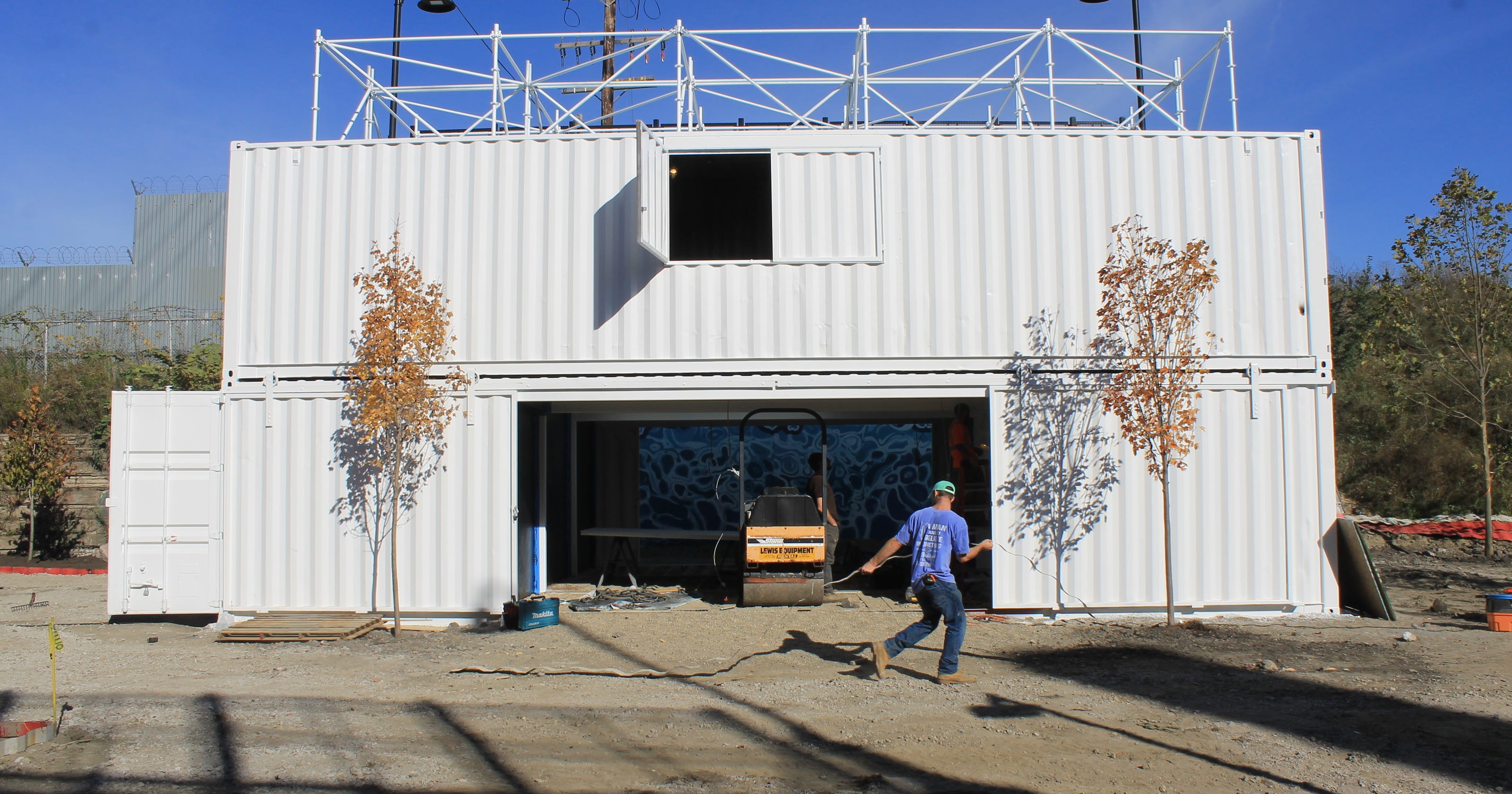 Get a preview of Detroit's greenway shipping container project