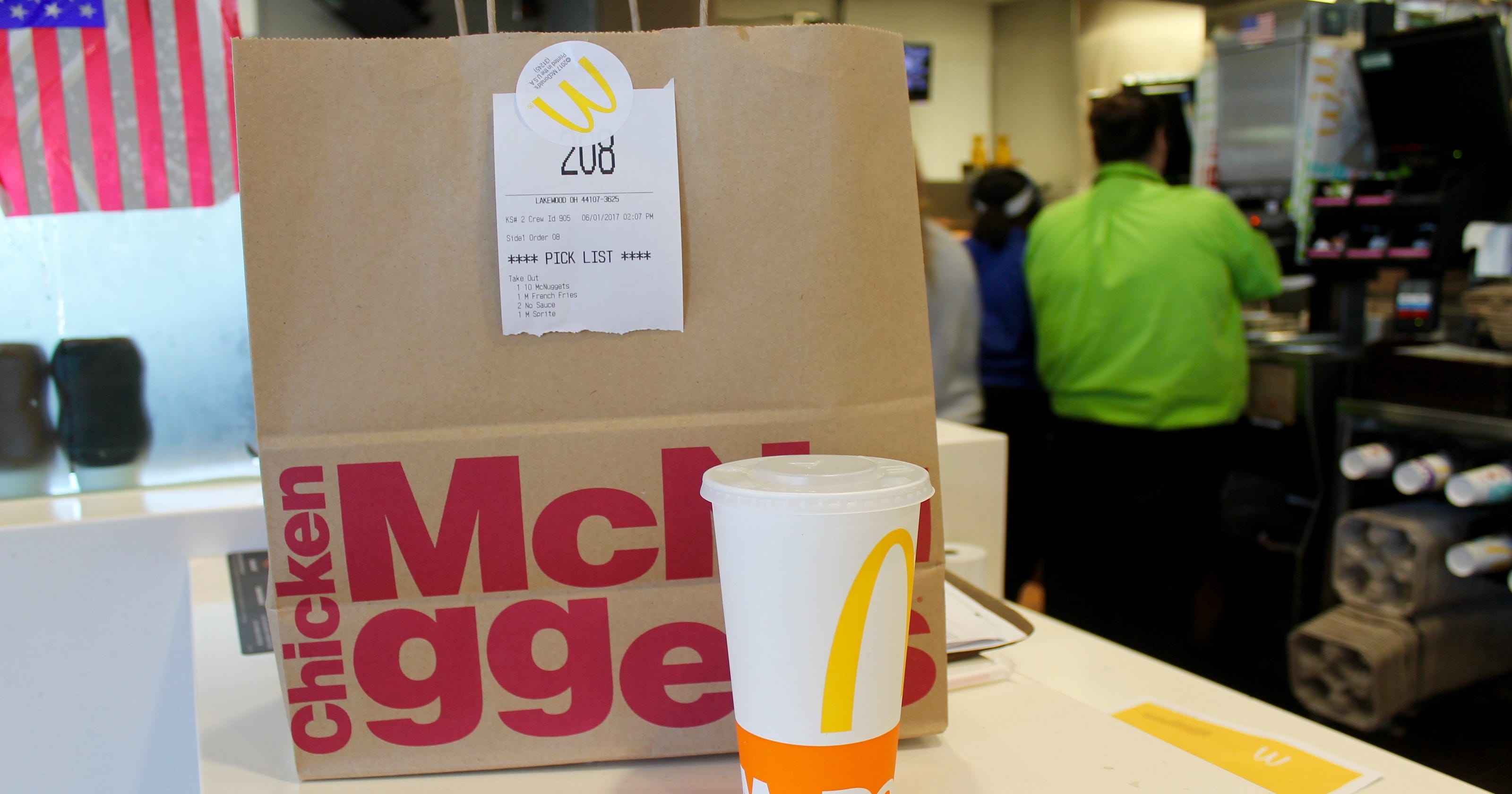 McDonald's now part of Uber Eats food delivery options in Lansing