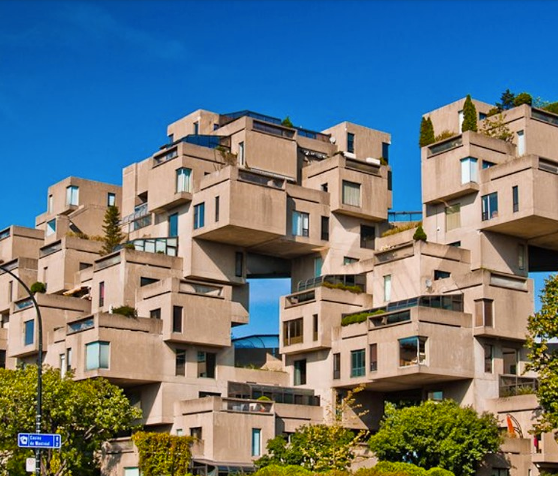 Expo 67 was one of the largest world fairs of the 20th century and gave Habitat 67 an audience of around 50 million people.