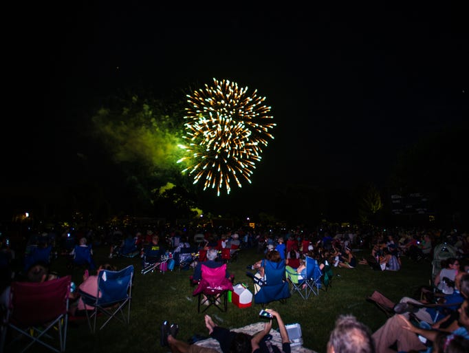 The Fourth of July. Because who doesn't love fireworks?