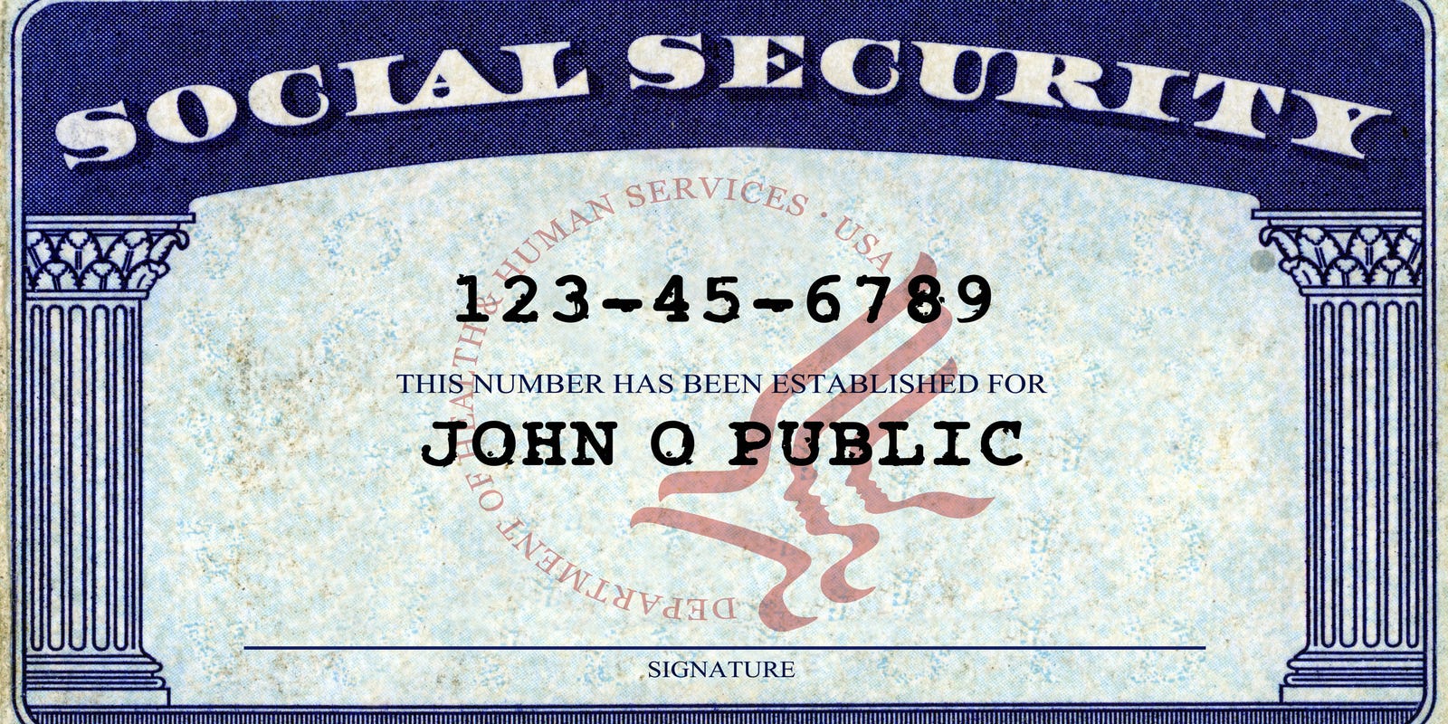 Font On Social Security Card Letter: Social Security alternatives