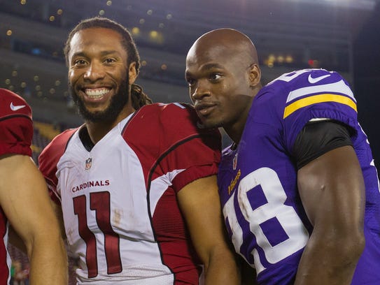 Adrian Peterson and Larry Fitzgerald as teammates?