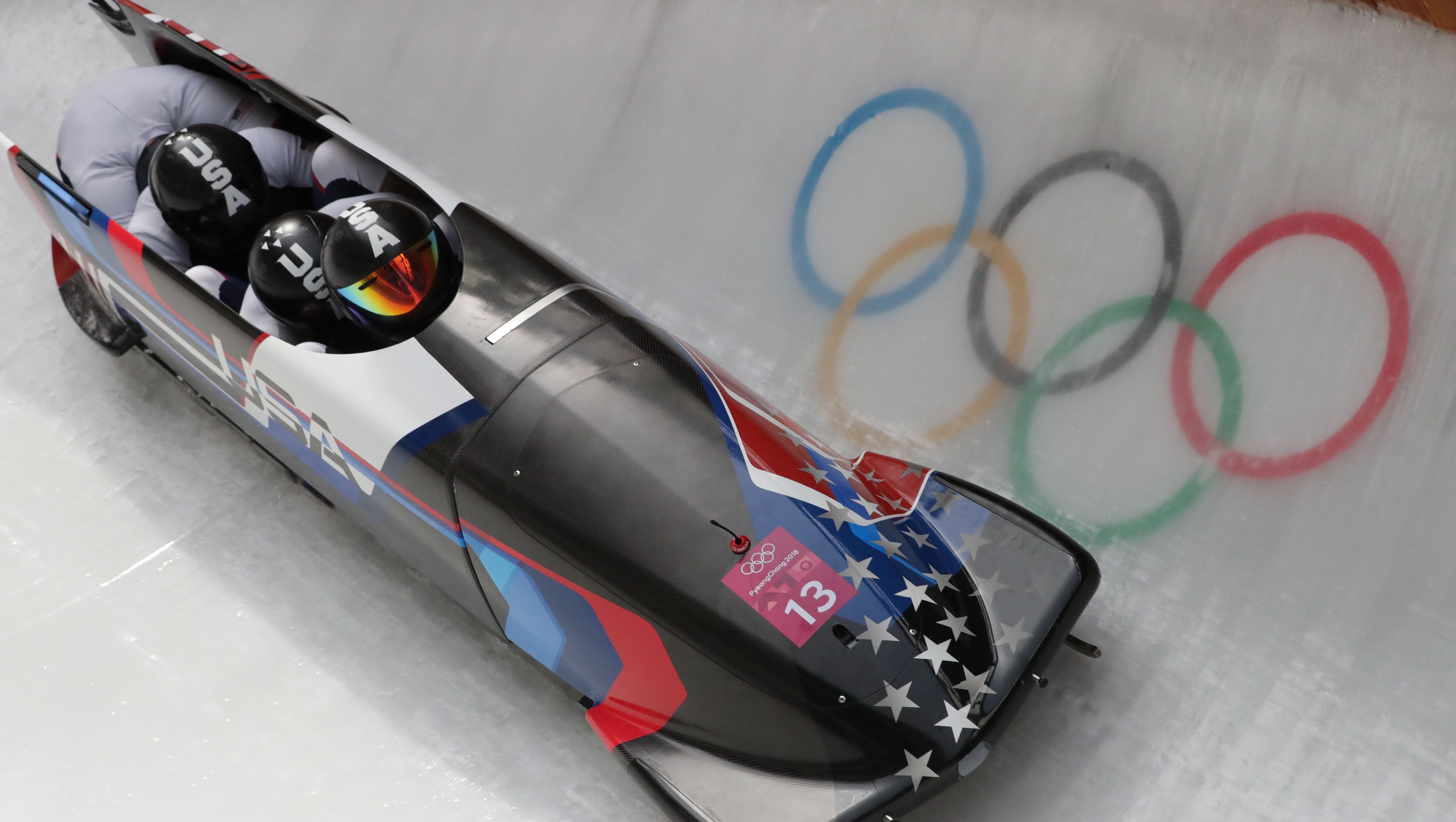 2018 Winter Olympics Disappointing Day For Usa Bobsledders