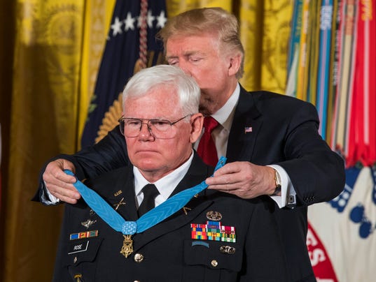 EPA USA TRUMP MEDAL HONOR POL GOVERNMENT USA DC