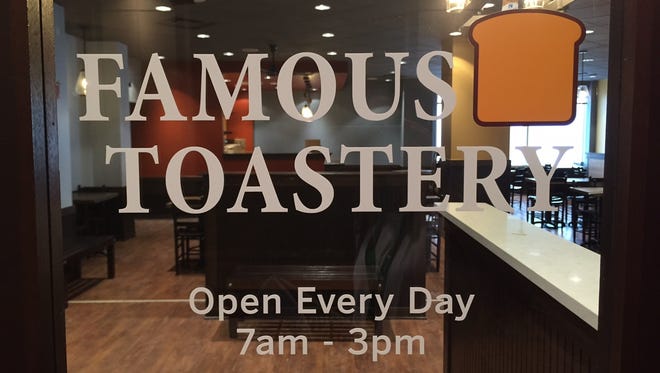 Greenville's Famous Toastery will open in July, offering breakfast, brunch and lunch every day.