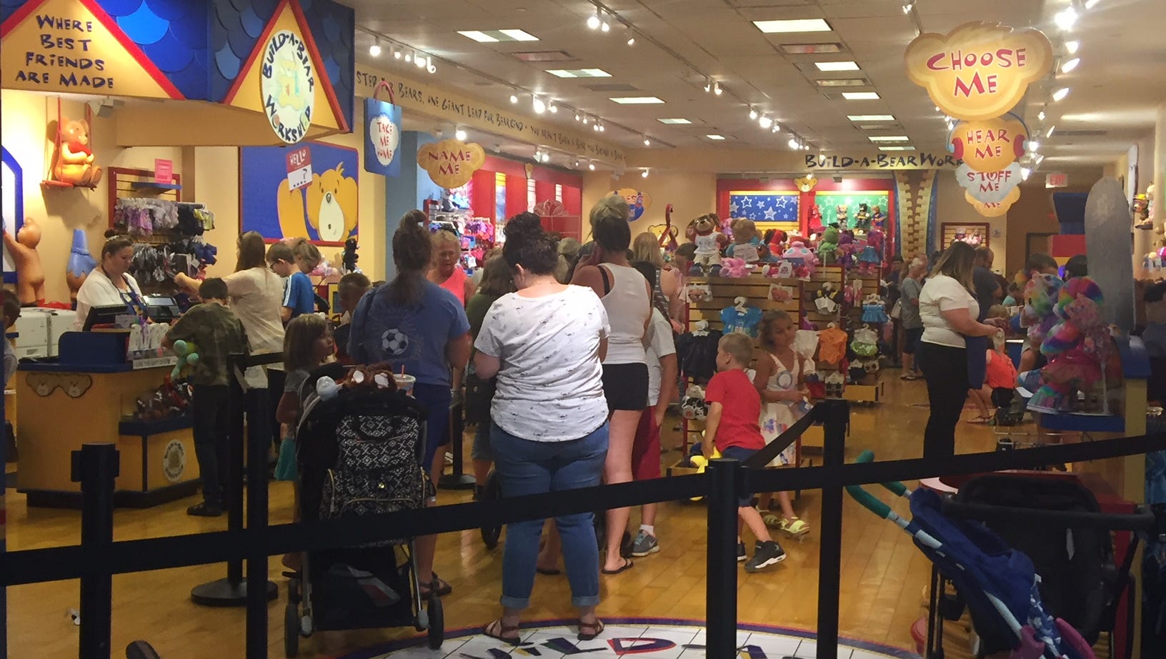Build-A-Bear pay your age sale shut down at New Jersey malls