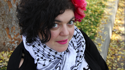 Fresno State faculty photo of English Professor Randa Jarrar