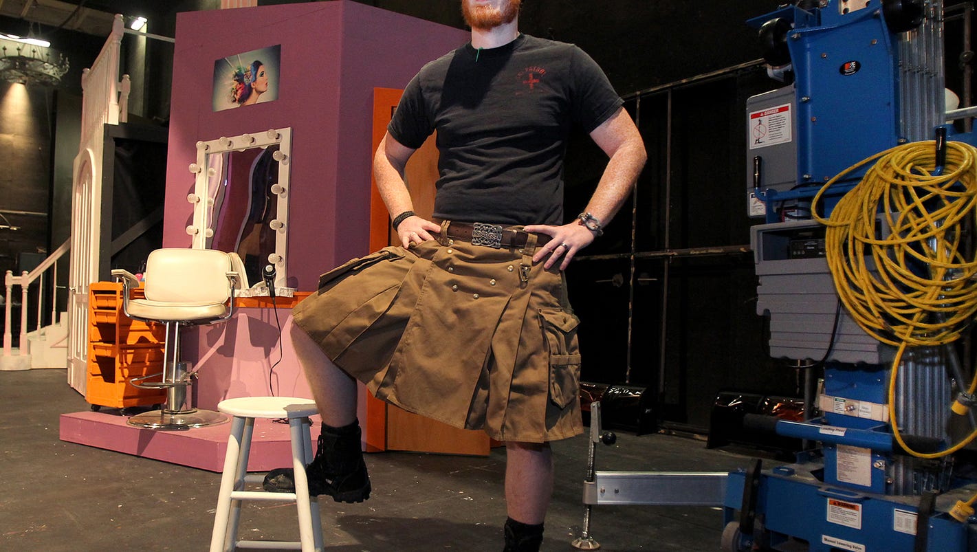 Who was that man in the kilt?