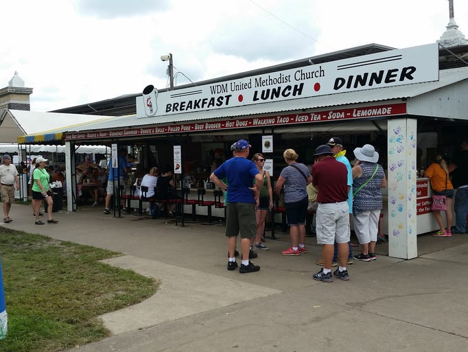 A look at the West Des Moines Methodist Church food