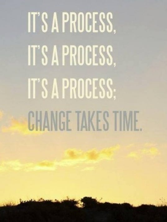 Image result for change takes time